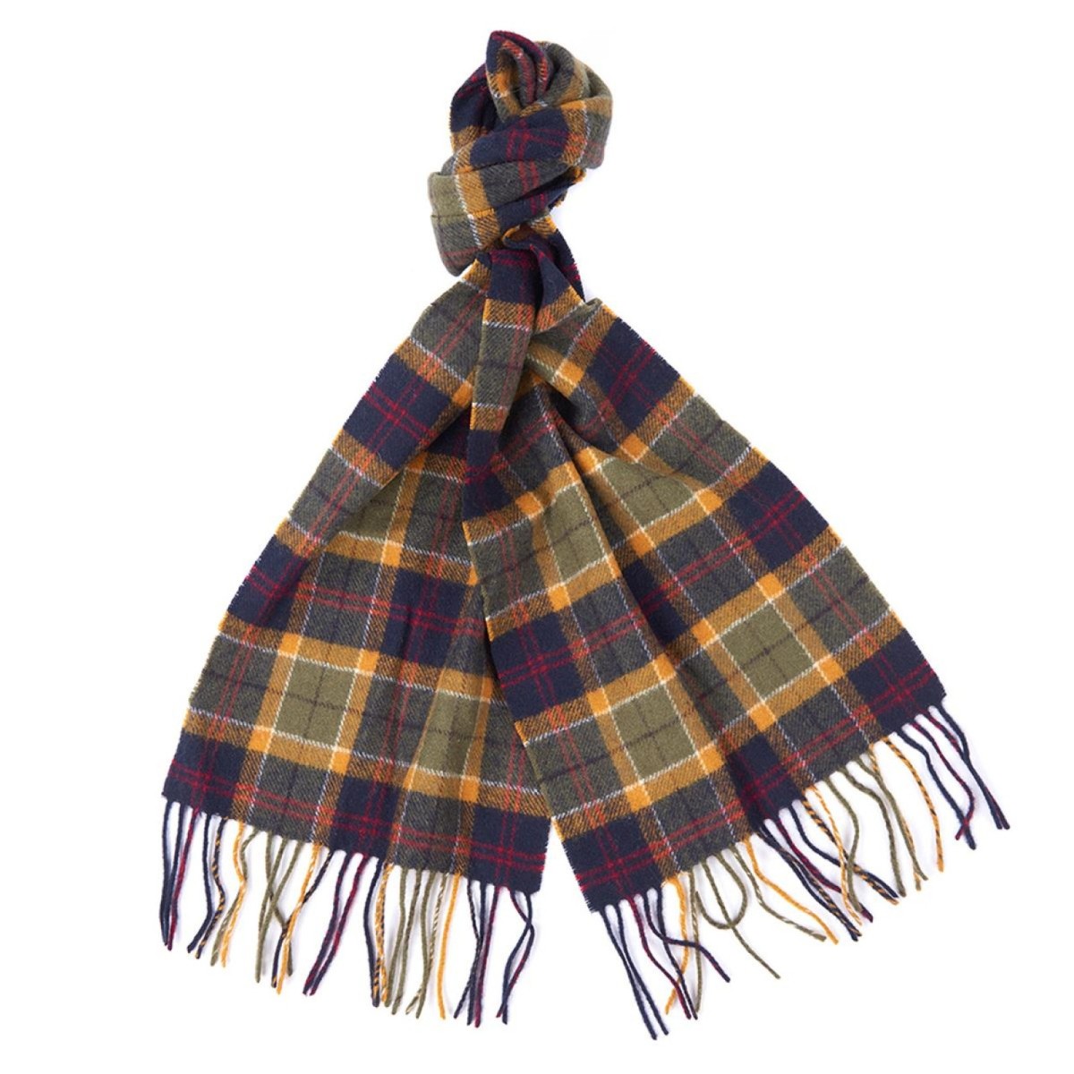 Barbour cheap scarf navy