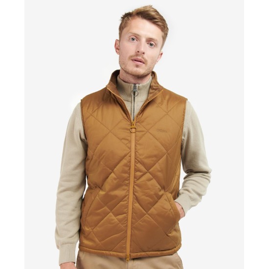 Barbour Finnar Gilet- Gold - Simpsons of Cornwall